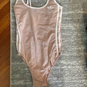 Adidas beige body suite